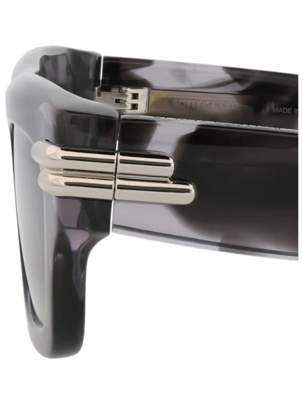 New Bottega Veneta Women's Sunglasses Square Rectangle Recycled Acetate Frame